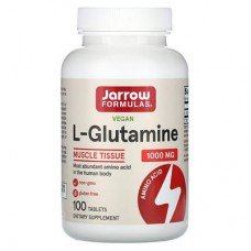 Jarrow Formulas, L-глютамін, 1000 мг, 100 таблеток
